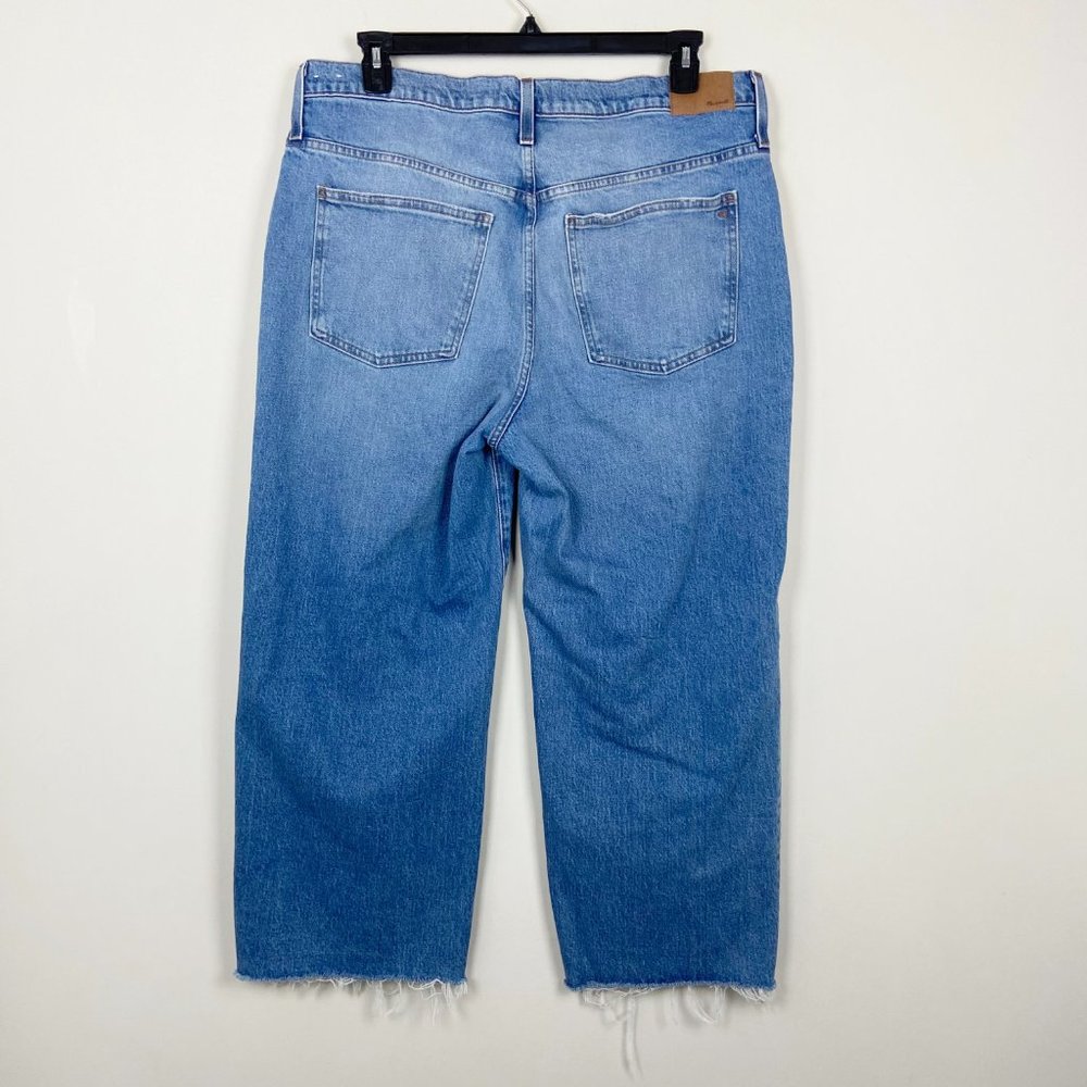 Madewell Light Blue Cropped Jeans - Picture 5 of 10